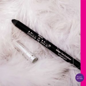 Miss & Mrs Nina Matte Gel Waterproof Eyeliner - Black