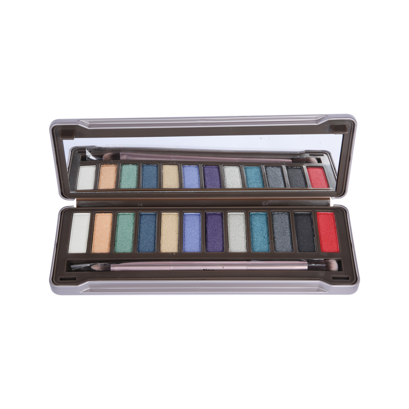 Miss & Mrs Nina 12 Colors Eyeshadow Palette Shade - 02